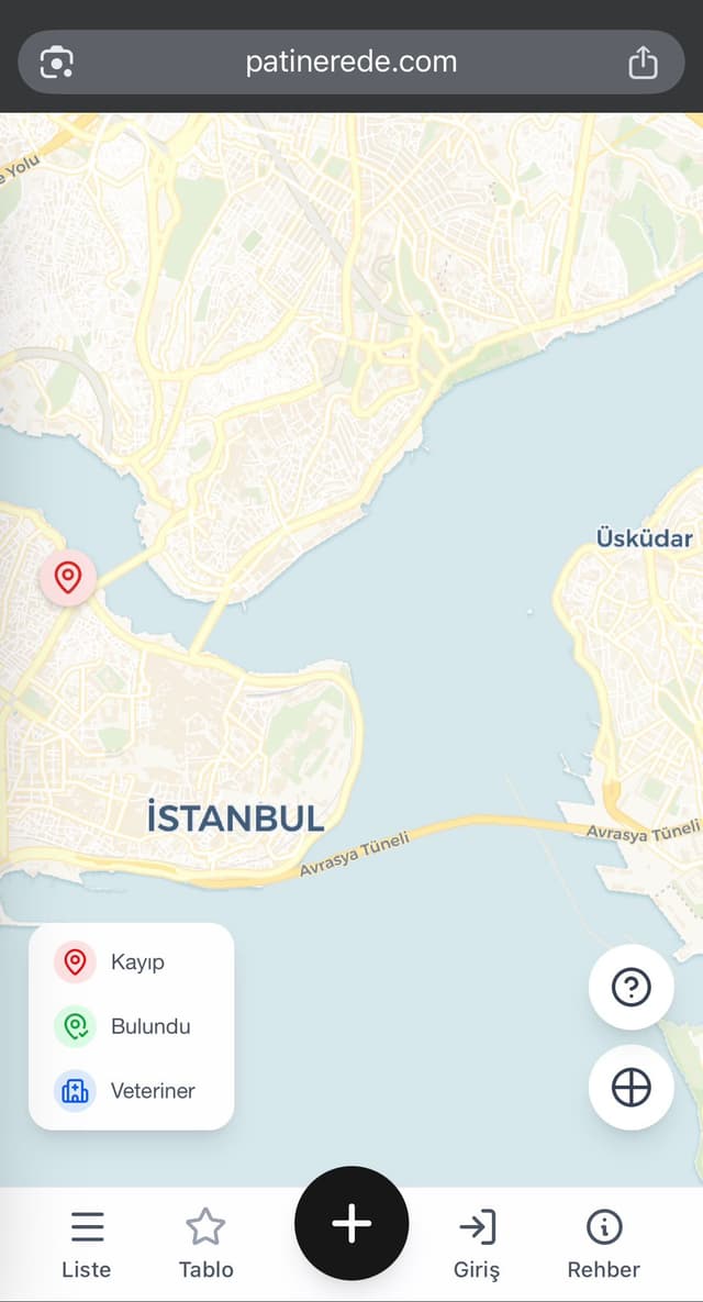 Paylaş Menüsünü Açın