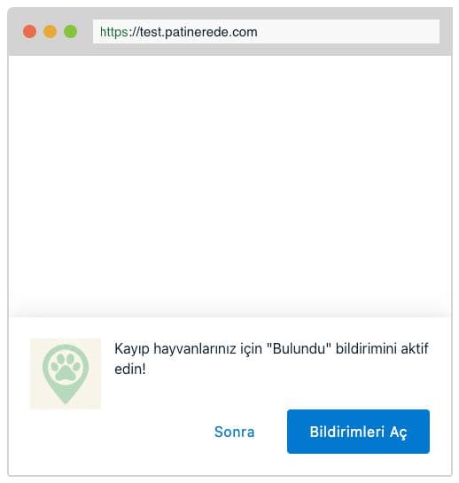 Bildirim İznini Verin
